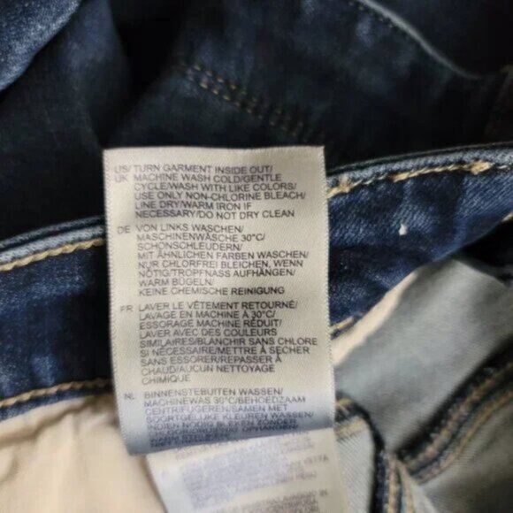 NYDJ Relaxed Straight Jeans Lift Tuck Technology Medium Wash - Picture 13 of 13